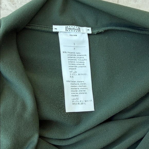 Wolford dark green skirt Size S/P - Picture 9 of 13